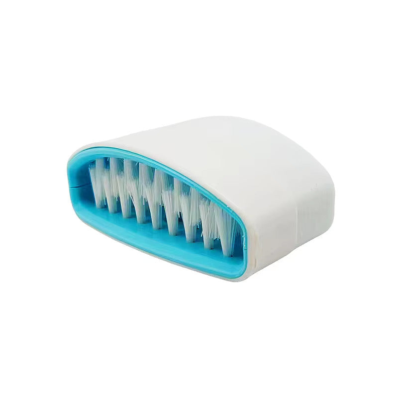 Blue cutlery brush cleaner
