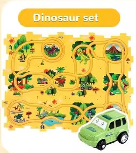 Puzzle Racer - Kids Car Track Set