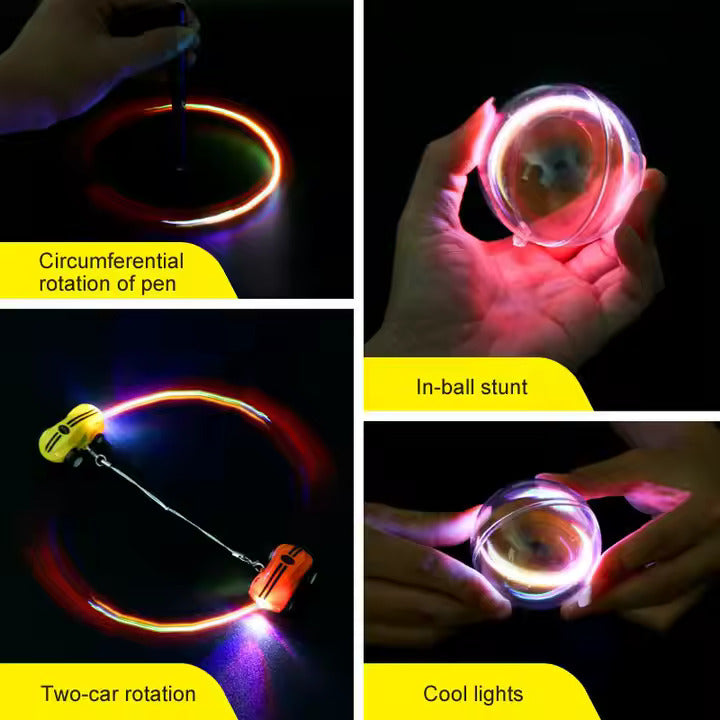 Mini Turbo Rotating RC Car