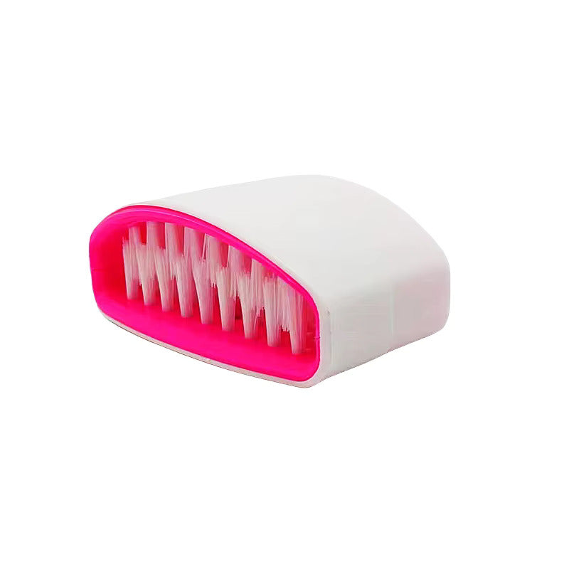 Pink cutlery brush cleaner