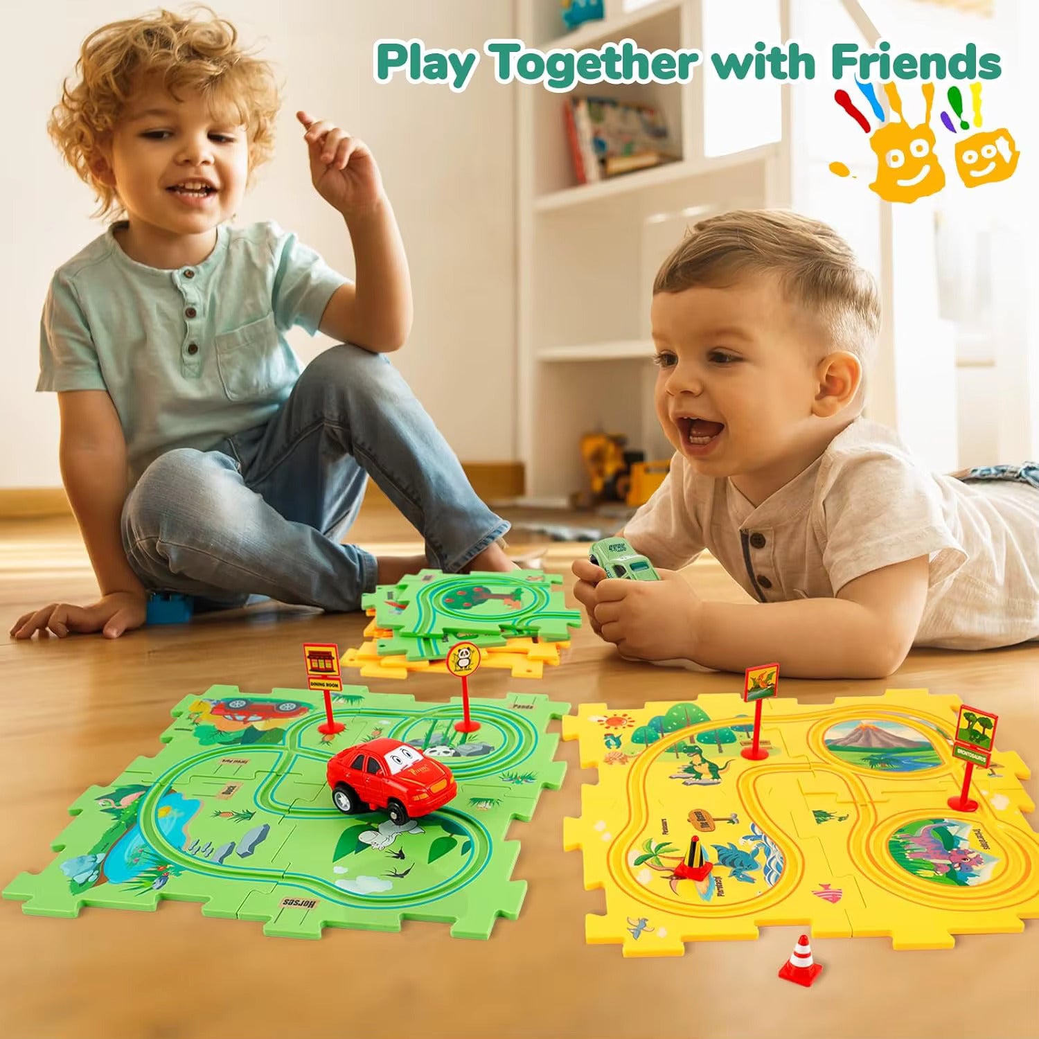 puzzle track for kids